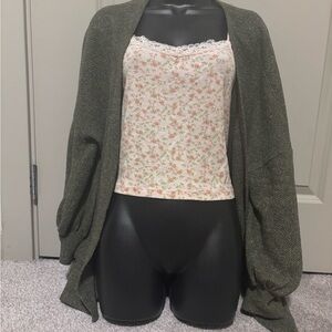 Olive Green Women's Cardigan